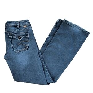 Silver Pioneer Boot Cut Jeans Size 30